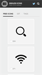 Mobile Screenshot of endlessicons.com